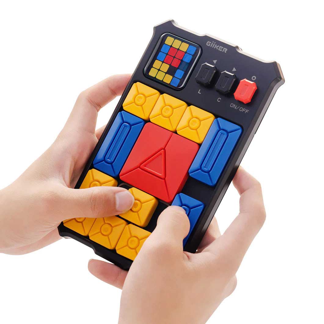 Giiker Super Slide Electronic Puzzle Game LED Screen Portable Brain Game