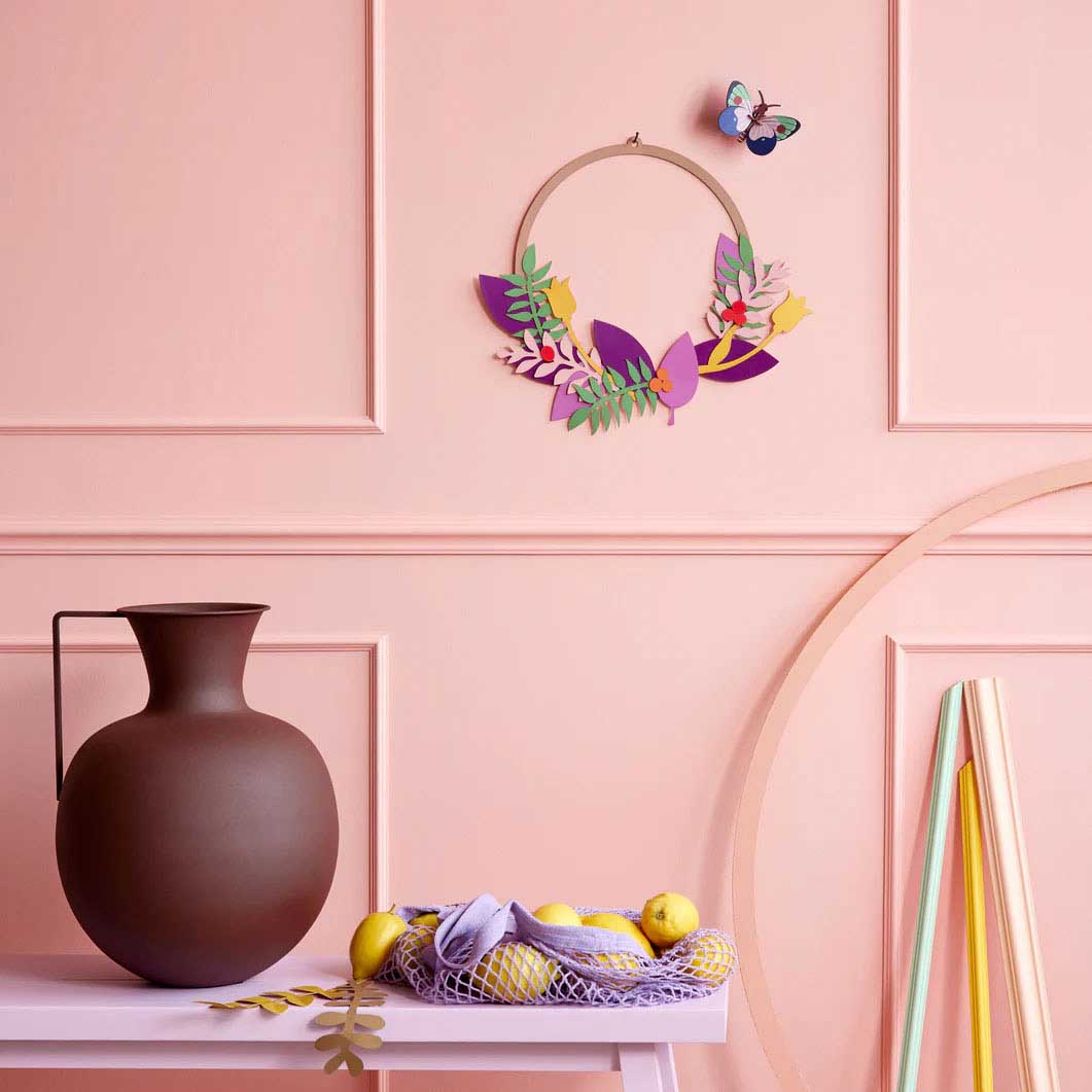 Studio Roof 3D DIY Blossom Wreath Kit
