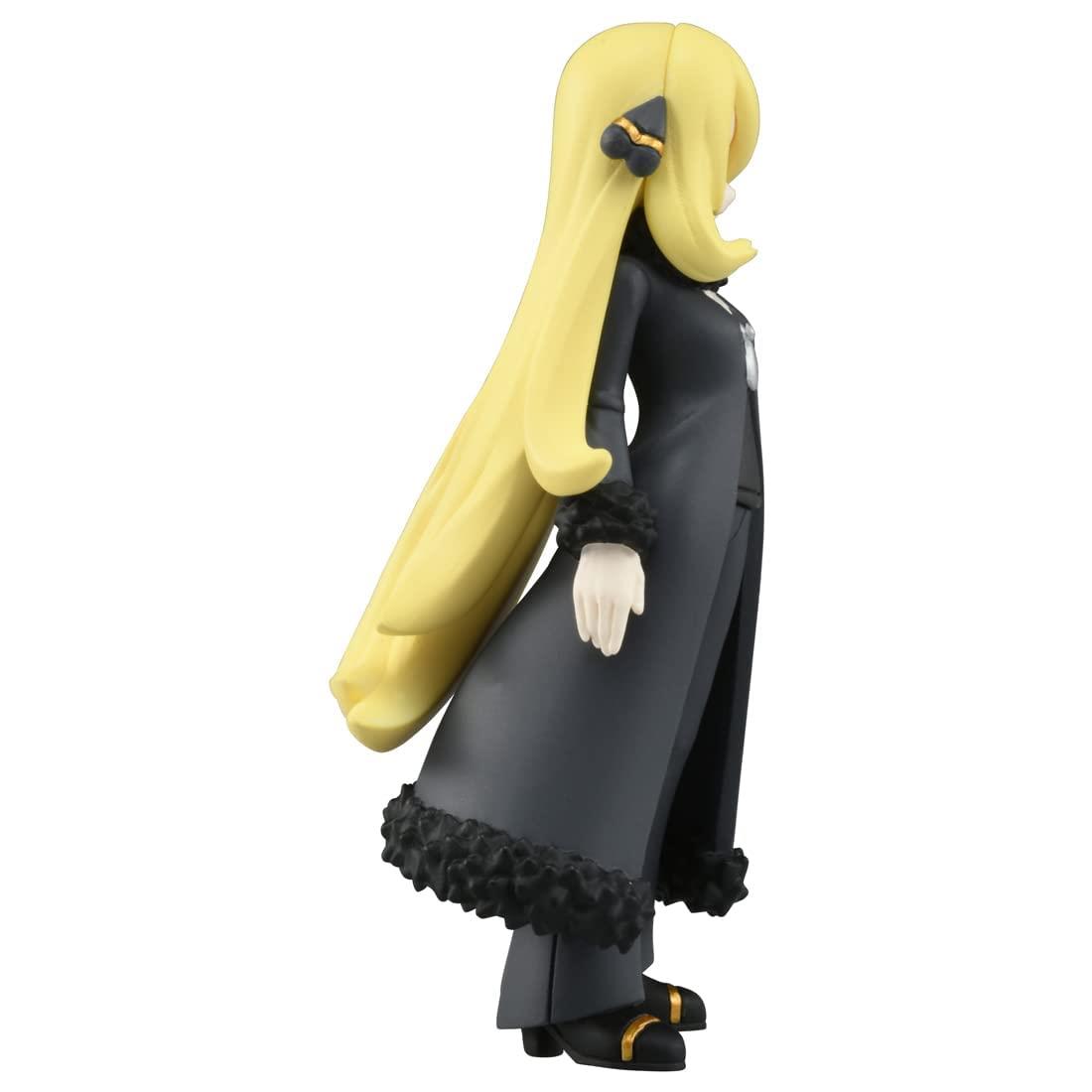 TAKARA TOMY Pokemon Moncolle Trainer Collection Cynthia Figure
