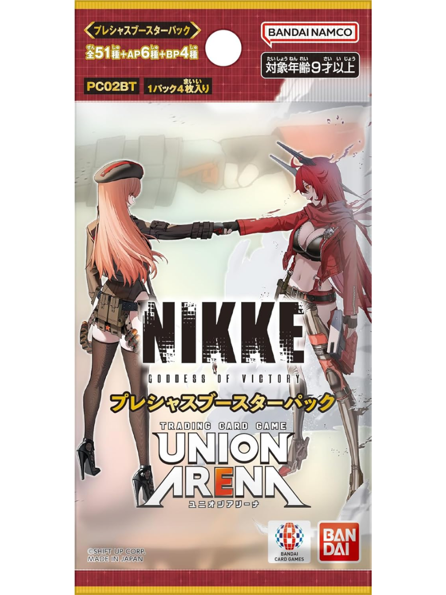 Union Arena Goddess of Victory NIKKE Precious Booster Box PC02BT 10 Packs