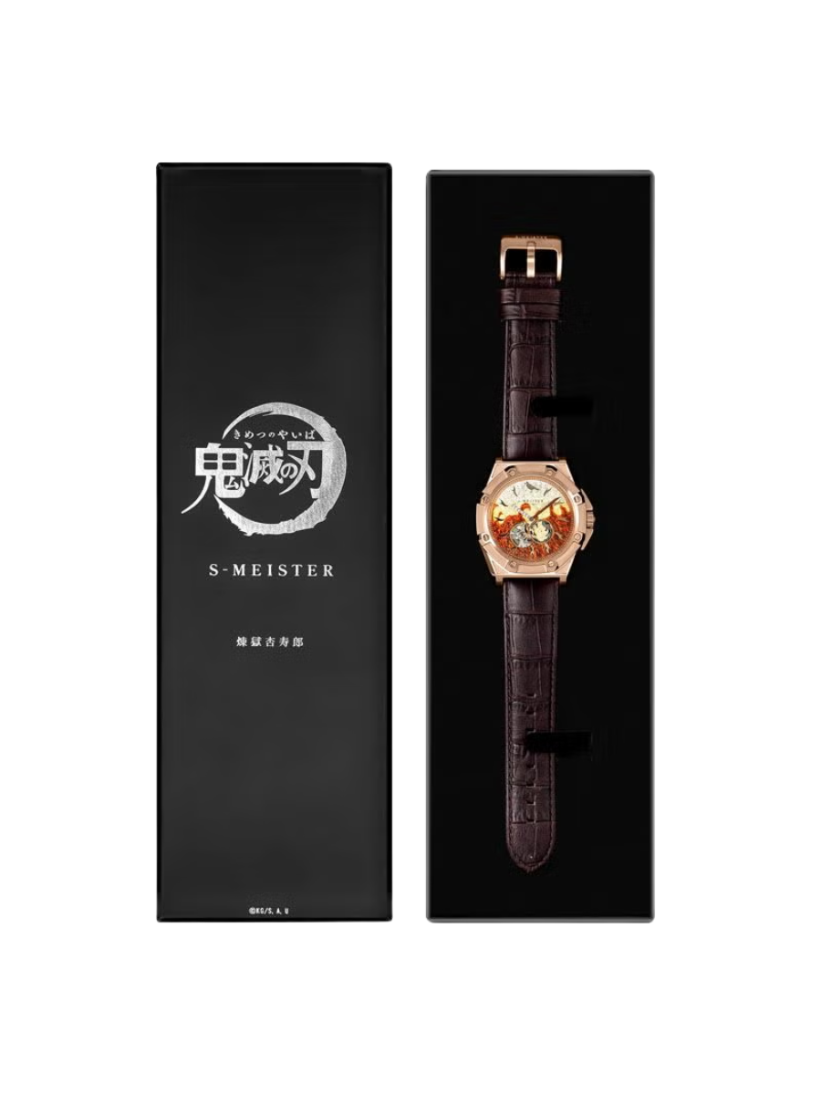 GARRACK SMS-43-KY-RK Demon Slayer x S-MEISTER Kyojuro Rengoku Automatic Watch