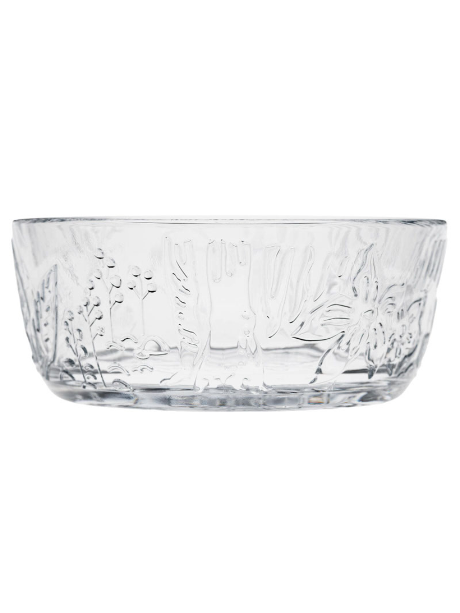 Moomin Glass Bowl 350ml Clear