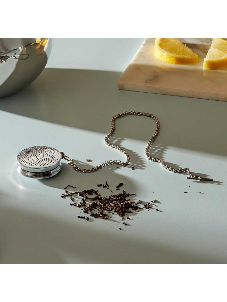 ALESSI T-Timepiece Tea Infuser Stainless Steel Tea Strainer