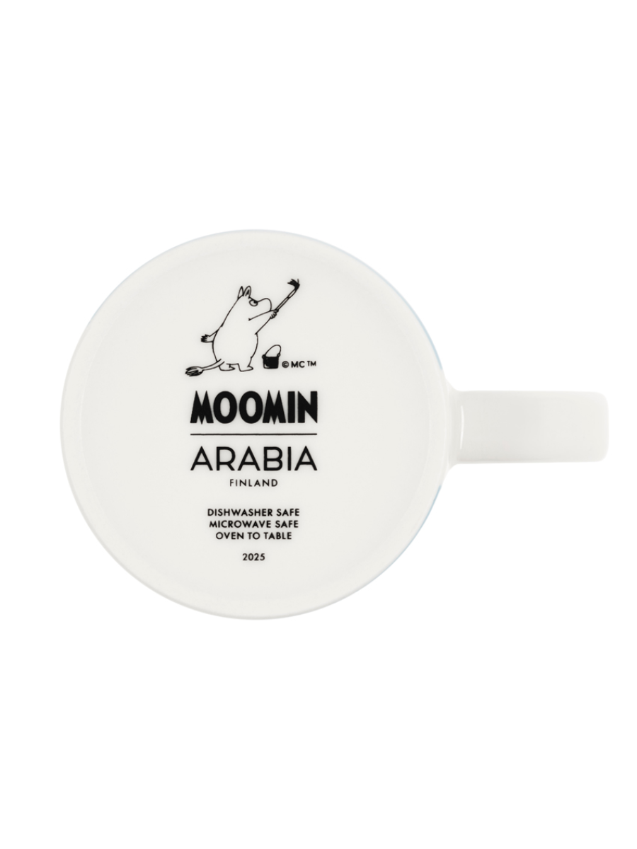 Moomin Winter Mug 2025 Ice Swimming 0.3L Ceramic Cup