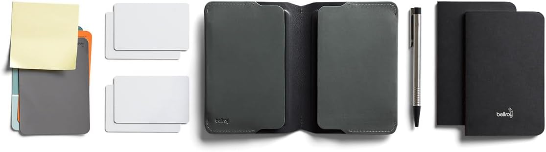 Bellroy A6 Leather Notebook Cover – Minimalist Journal Case
