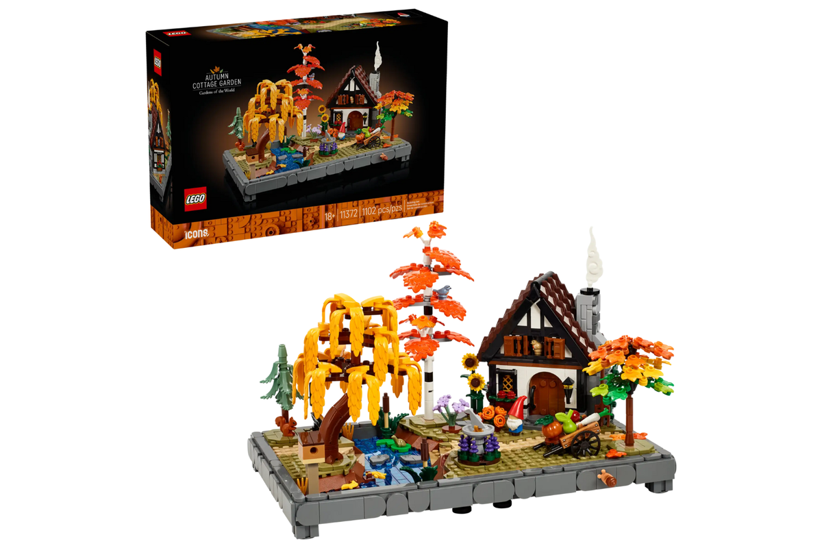 LEGO Icons Autumn Cottage Garden 11372