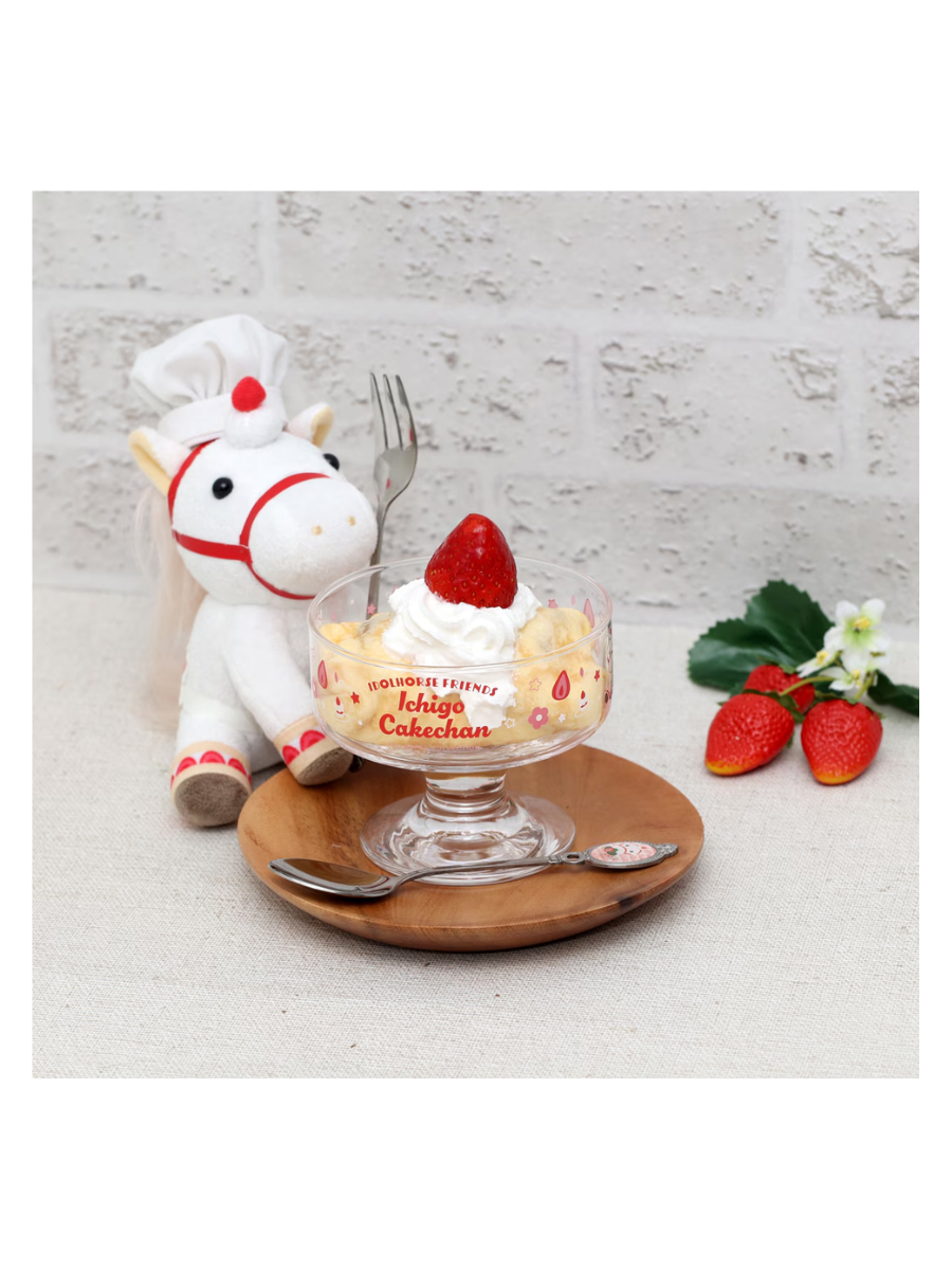 Idol Horse Friends Strawberry Cake Chan Parfait Glass Cup