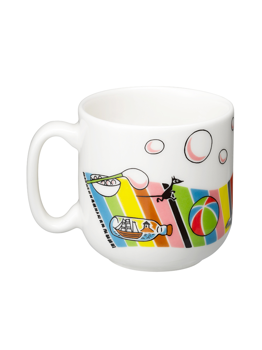 Moomin Little My Children’s Mug and Plate Set – Porcelain Kids Tableware 200ml