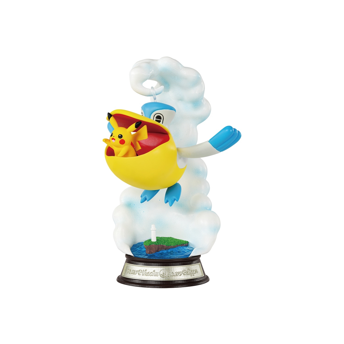 Pokemon Swing Vignette Collection 3 Miniature Figures – 6 Types Collectible Set