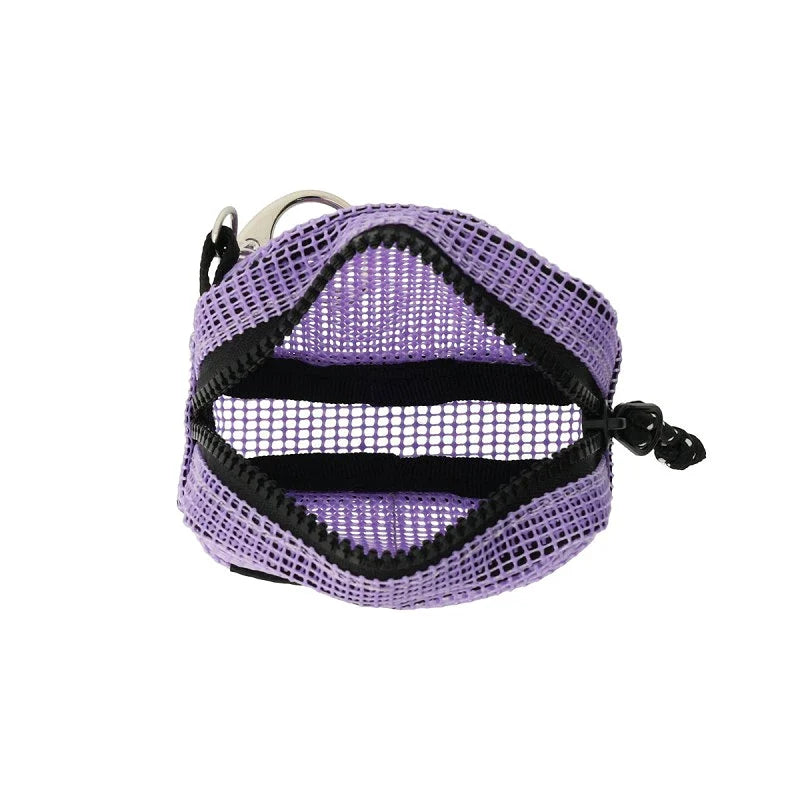 DELFONICS Inner Carrying Key Holder Mesh Mini Pouch