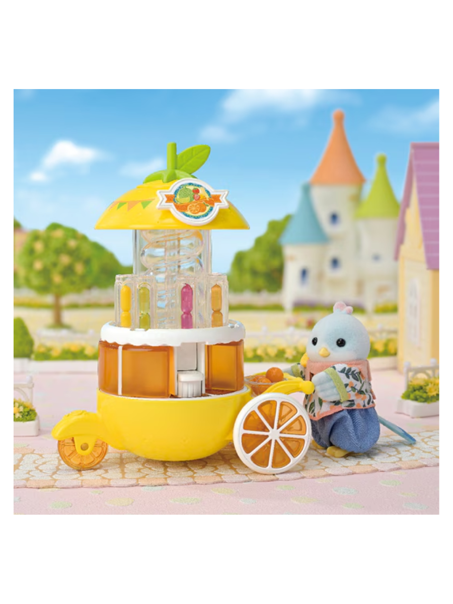 Sylvanian Families Citrus Bird Juice Wagon Playset Mi-94