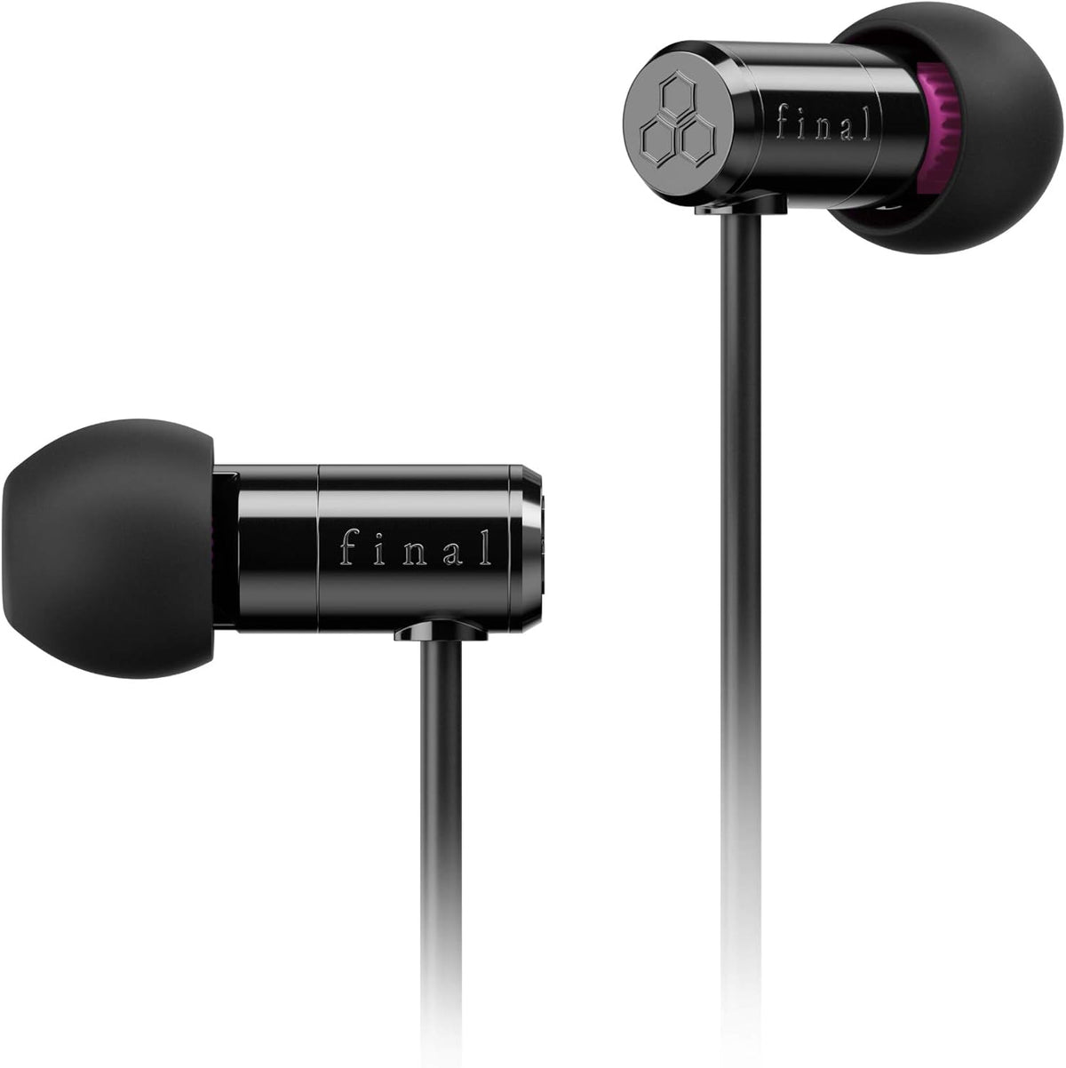 Final E500 In-Ear Earphones Black