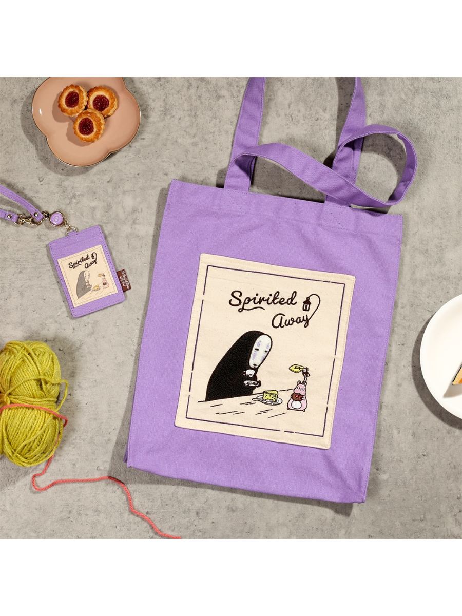 Spirited Away Canvas Tote Bag Tea Time No-Face