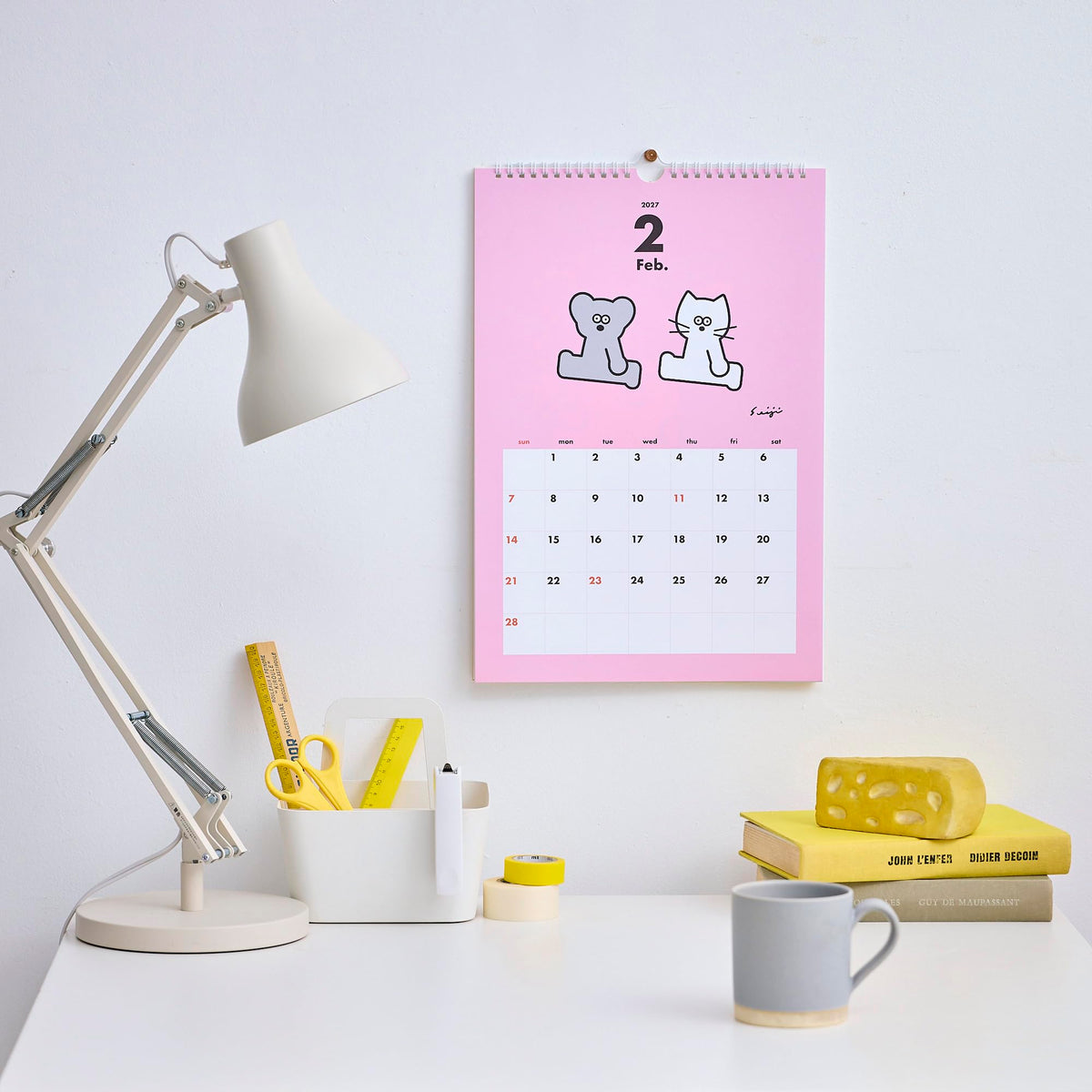 Andy The Mouse 2027 Wall Calendar – Seiji Matsumoto
