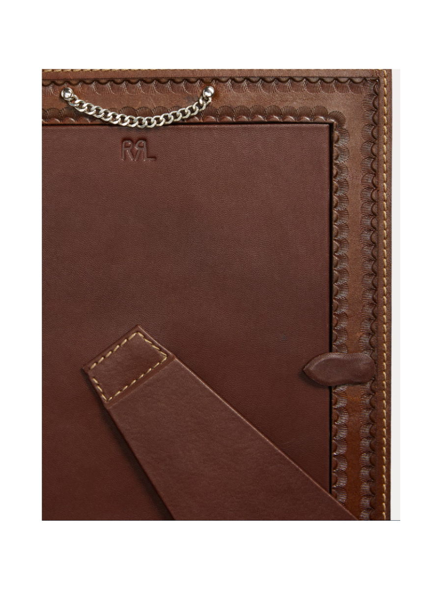 RRL Hand-Tooled Leather Frame 5x7in