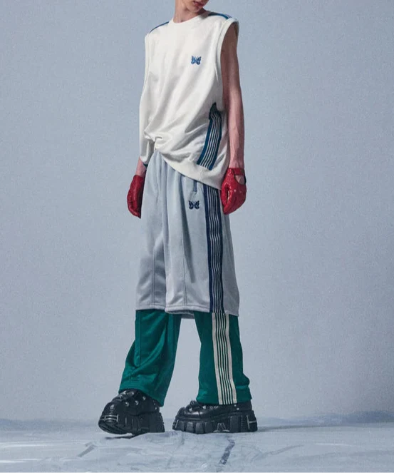 Needles 25SS Exclusive Crew Neck Poly Smooth Sleeveless Track