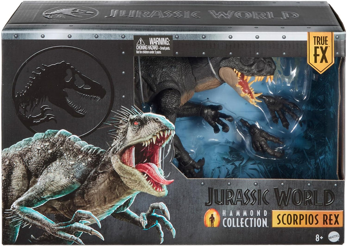 Mattel Jurassic World Hammond Collection Scorpios Rex Action Figure JKG97