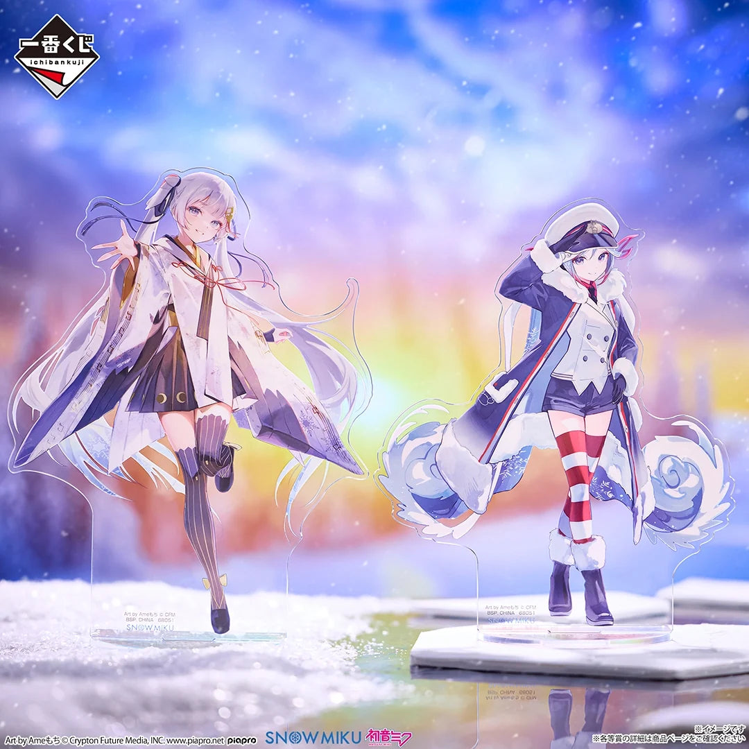 Ichiban Kuji Snow Miku 2022 Big Acrylic Stand N Prize