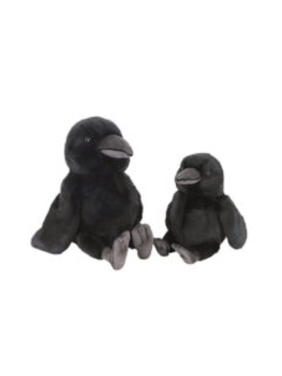 Sun Lemon Fluffies Crow Plush Toy