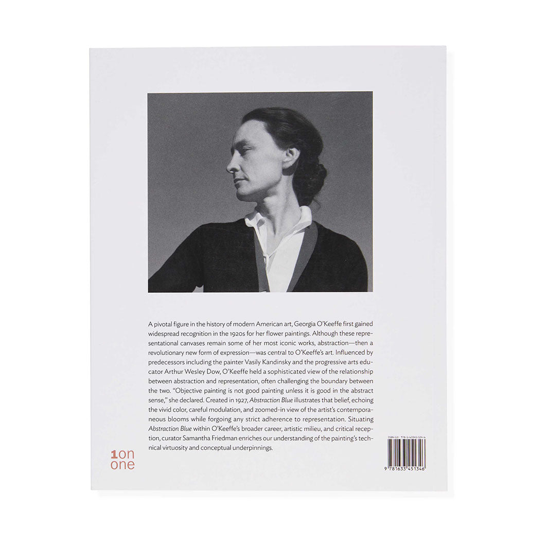 MoMA One on One Series Georgia O’Keeffe Abstraction Blue Softcover