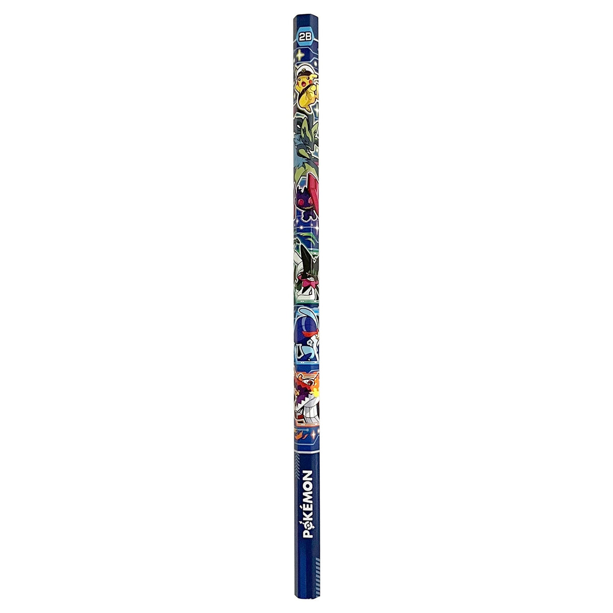 Pokemon Metallic 2B Writing Pencil Set with Red Pencil