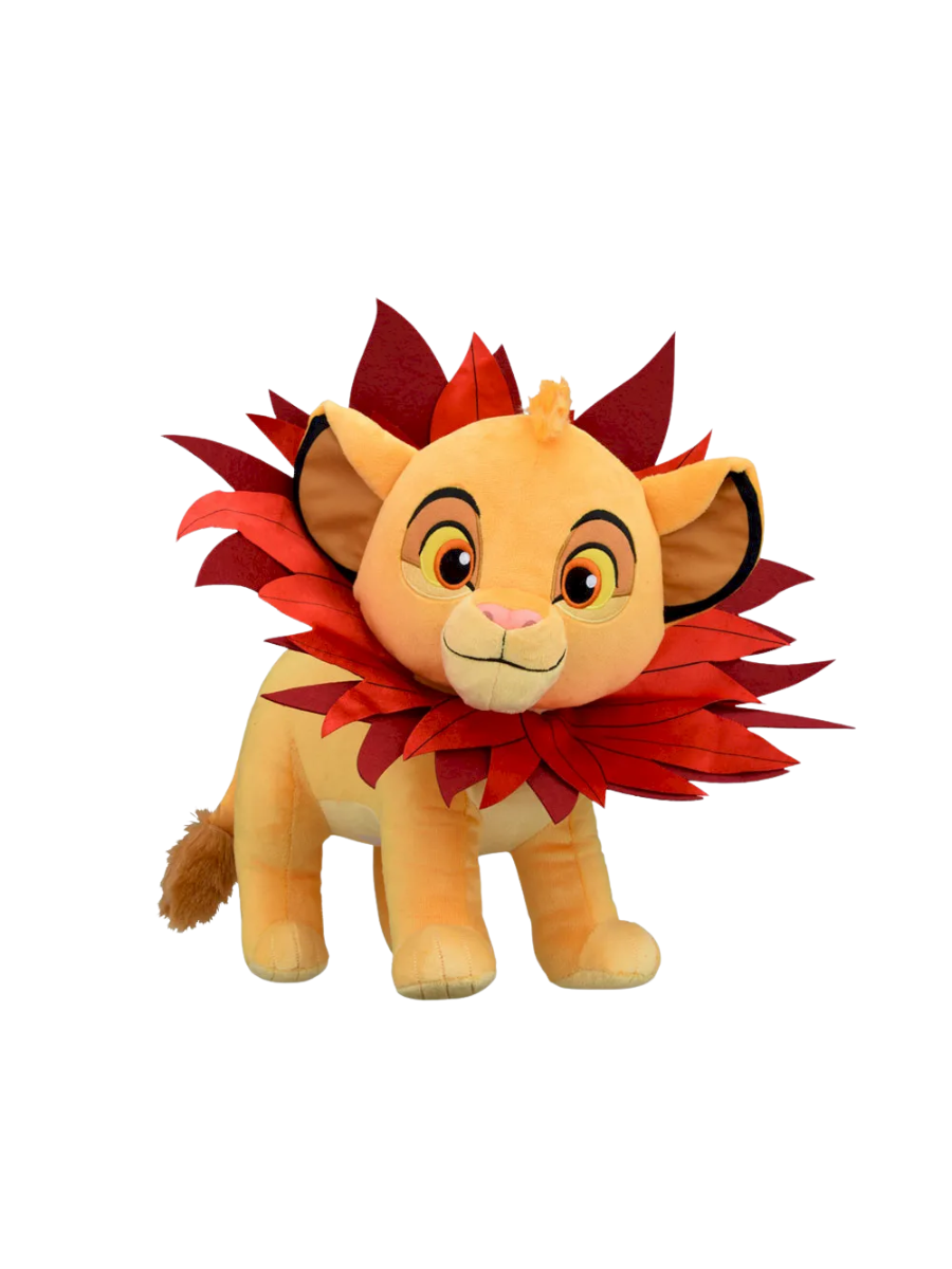 Disney The Lion King Simba Large Plush Toy Leaf Mane Version