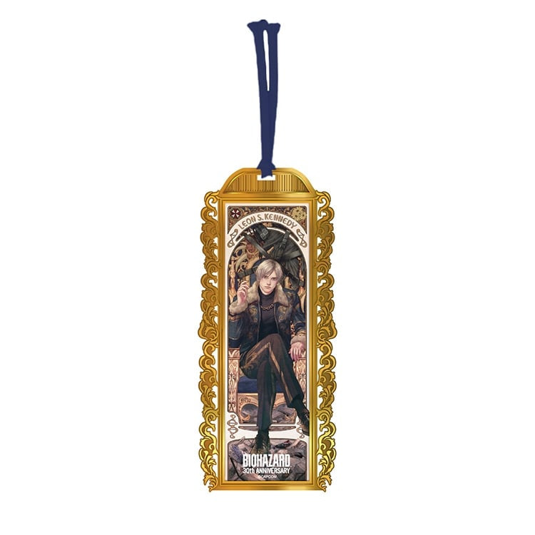 Resident Evil 30th Anniversary Metal Bookmark Leon