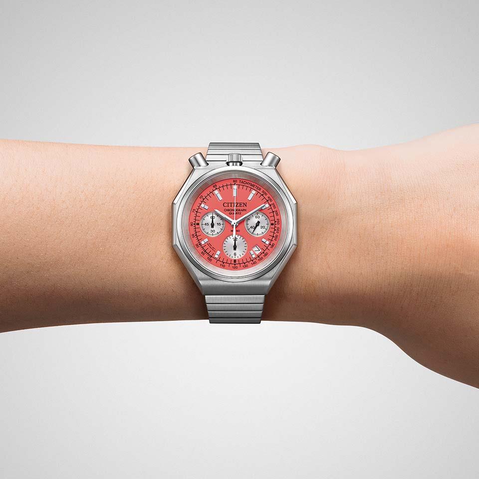 CITIZEN AN3700-89Z RECORD LABEL PLAYGROUND Edition Quartz Watch