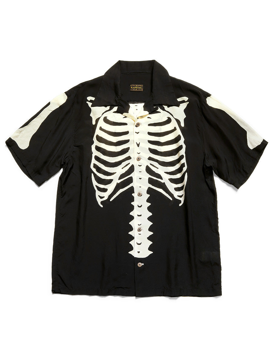 Kapital Silk Rayon BONEpt Aloha Shirt (short sleeve)(Time Sale)