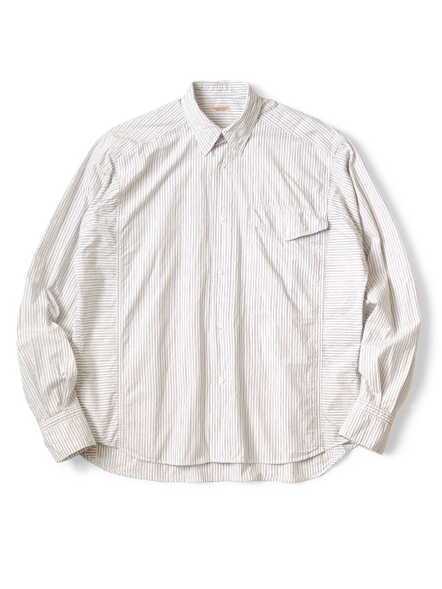 Kapital Cotton Striped Cabin Work Shirt