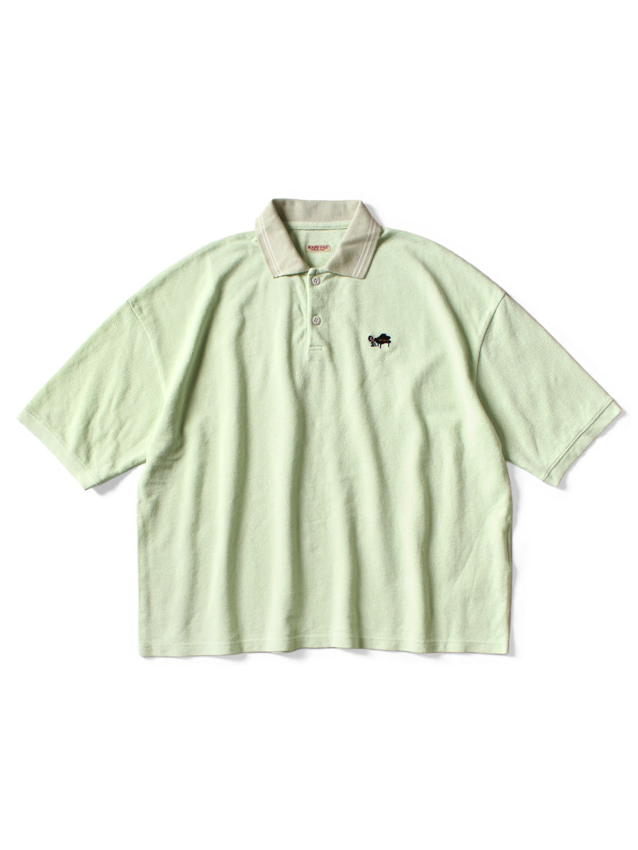 Kapital Dry Pique Box Polo (Piano Embroidery) Tee