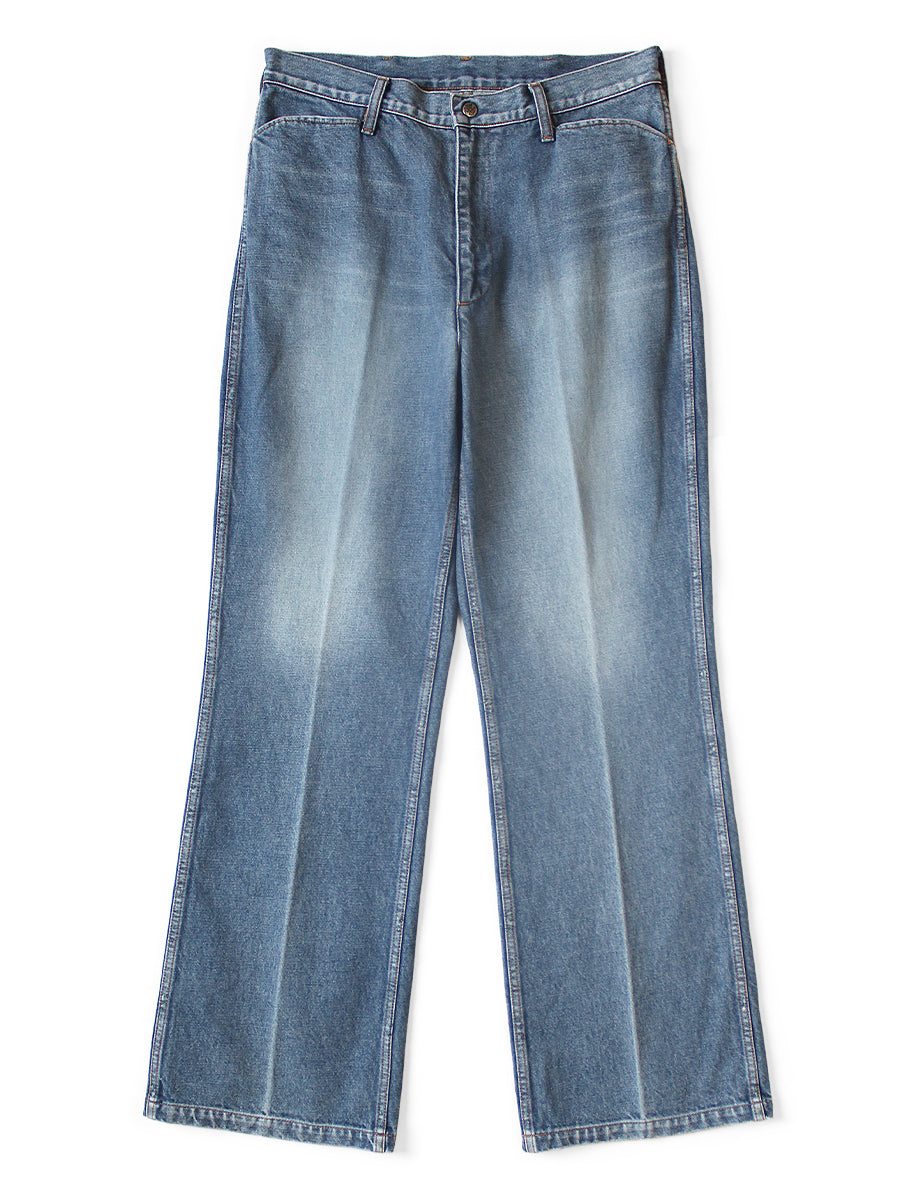 Kapital 14oz Denim Pants 5P Frisco (Center Pleated)