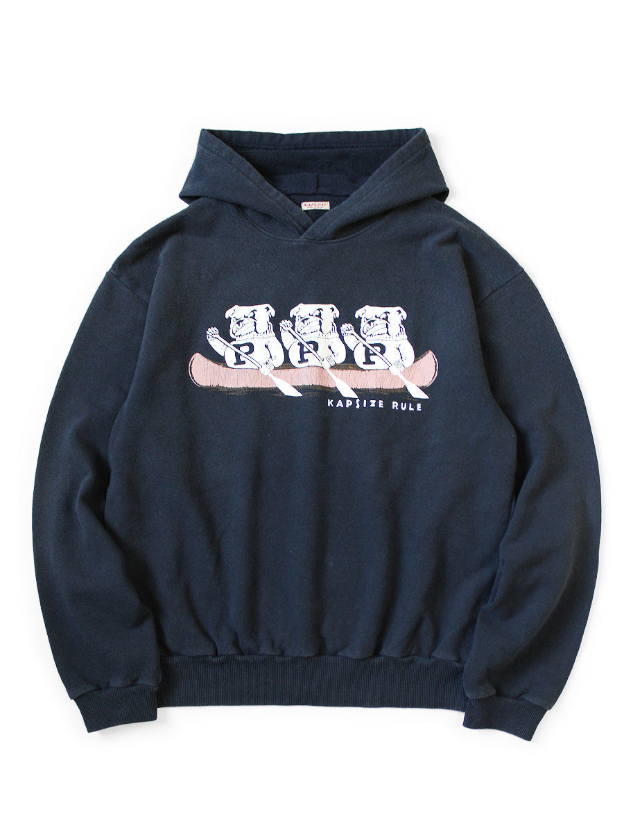 Kapital fleece hooded sweatshirt (`P`BULLDOGpt) sweater