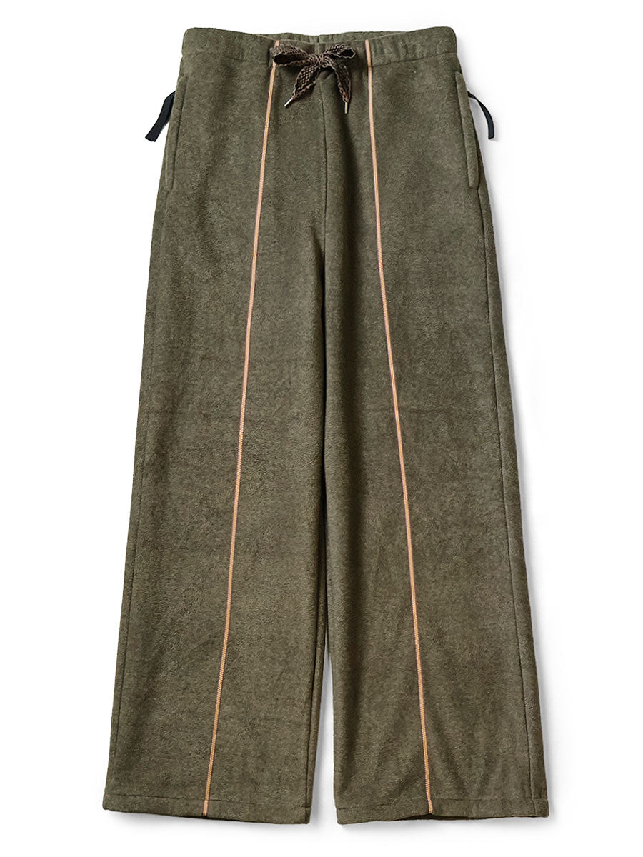 Kapital Reverse Fleece PUB Easy Straight Pants