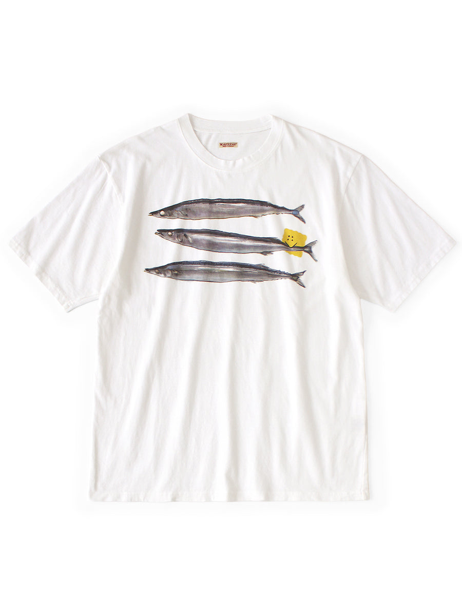 Kapital 20/- Tianzhu Kulu-T (PECKISH Saury pt) Tee