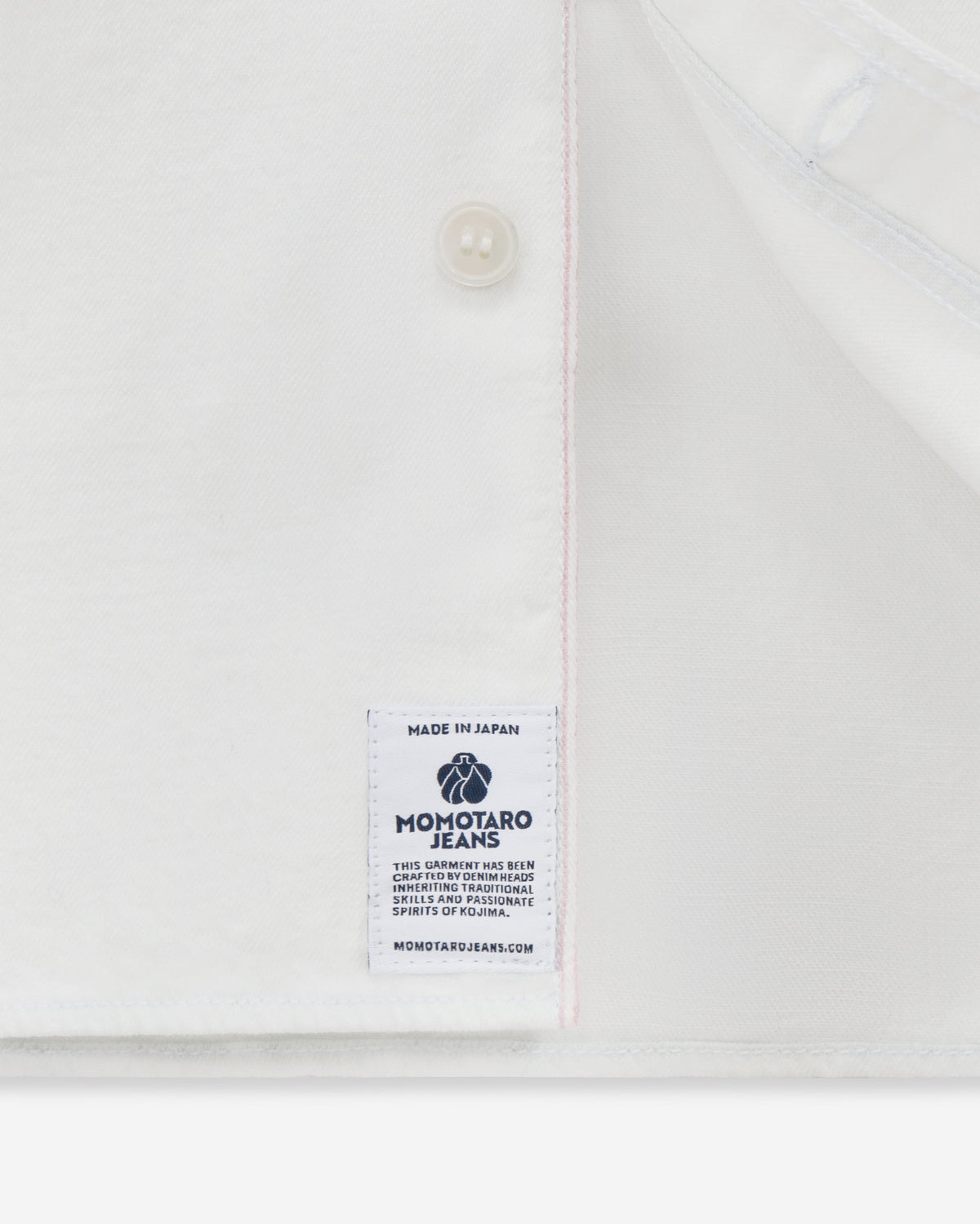 Momotaro TRIPLE STITCH L/S DENIM SHIRT HIGH FADE BLUE