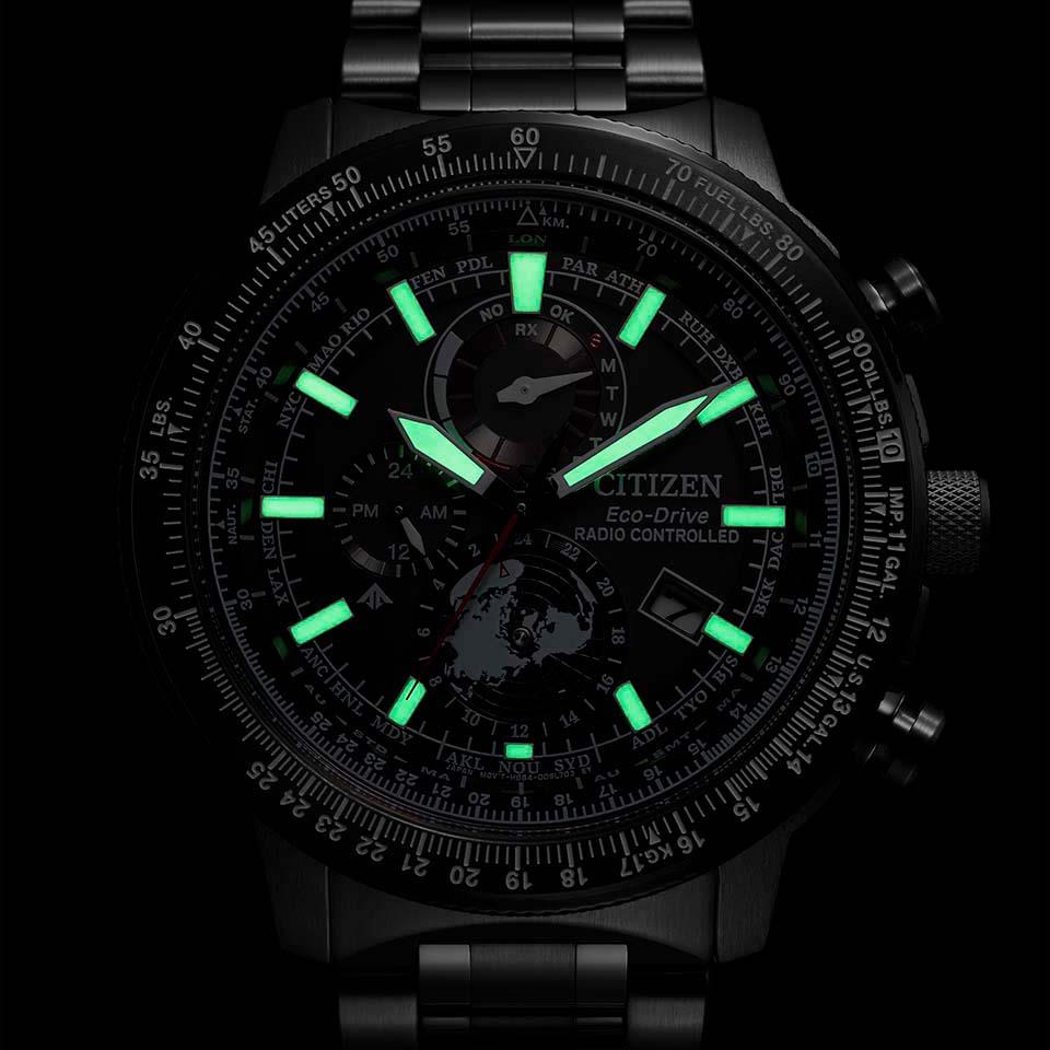 Citizen Promaster SKY BY3005-56G Eco-Drive Geo Trekker Pilot Watch