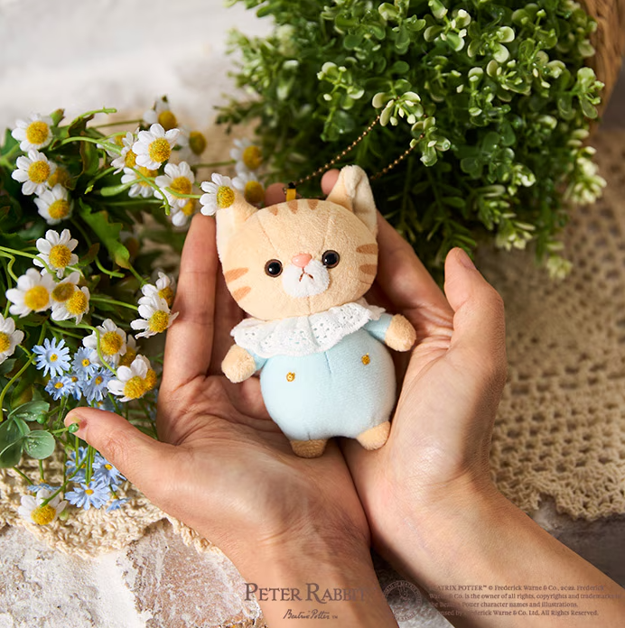 Peter Rabbit Tom Kitten Plush Mascot Soft Stuffed Animal