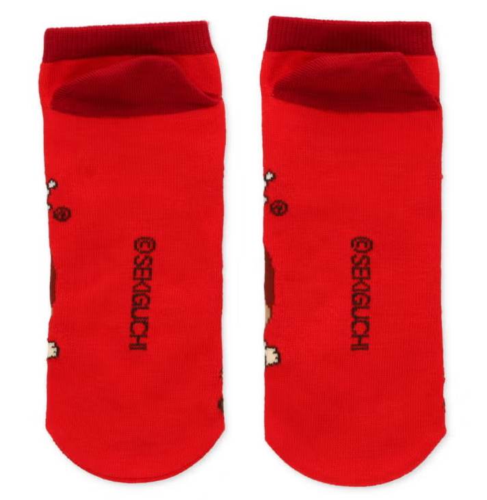 Monchhichi Ankle Socks Takoyaki Shop Food Theme