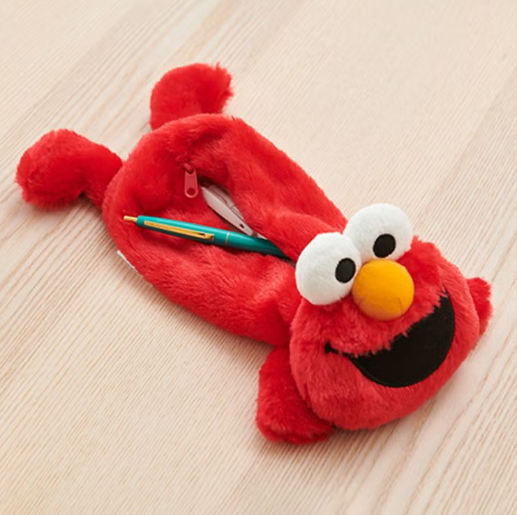 Sesame Street Elmo Plush Pencil Case