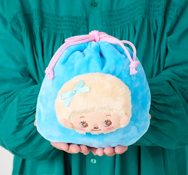 Monchhichi Babychichi Boy Sweet Color Mascot Drawstring Pouch