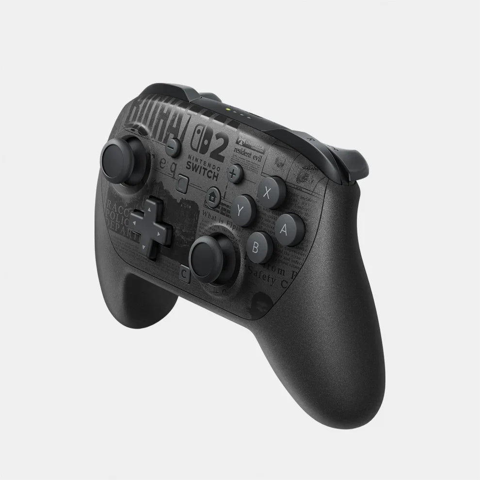 Nintendo Switch 2 Pro Controller Biohazard Requiem Edition Wireless Game Controller