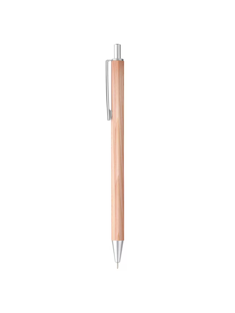 MUJI Wood Hexagon Ballpoint Pen 0.5mm