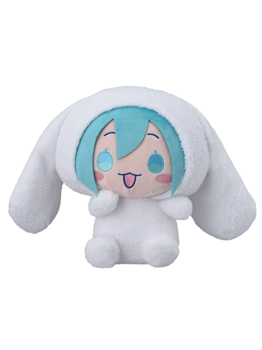 Hatsune Miku × Cinnamoroll L Size Plush Toy