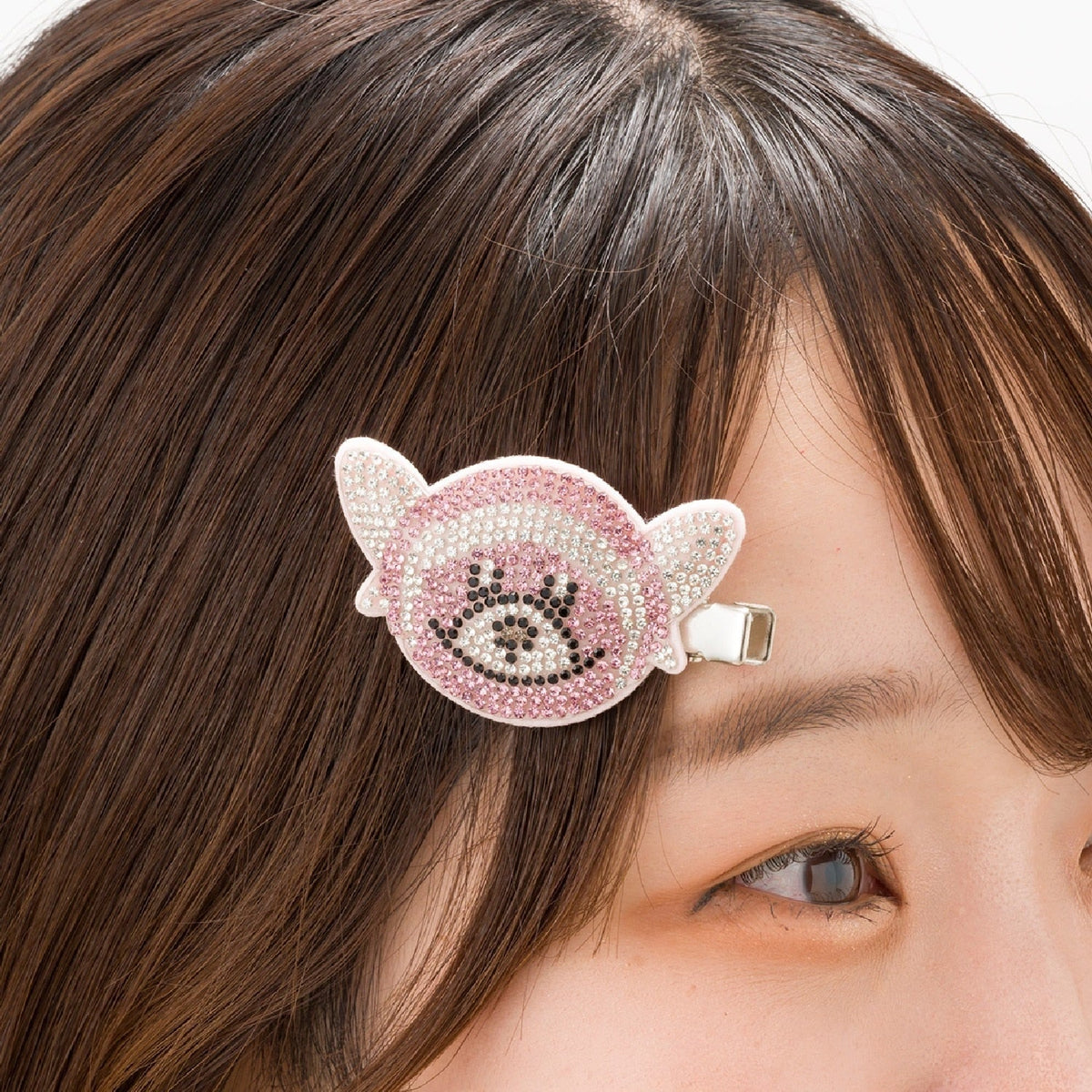 Pokemon Stufful Glitter Hair Clips