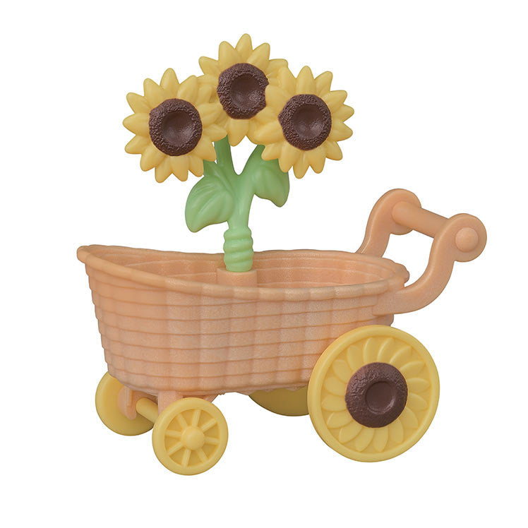 Epoch Sylvanian Families FS-61 Sunflower Theme Hamster Family Set
