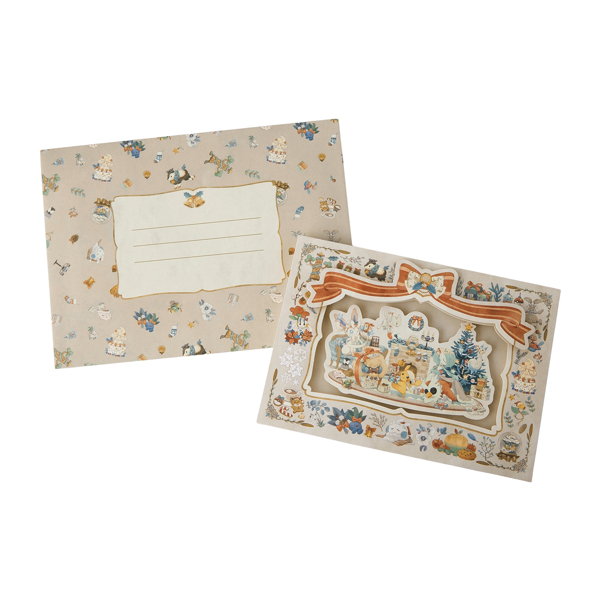Pokemon Holiday Blessings Message Card Set