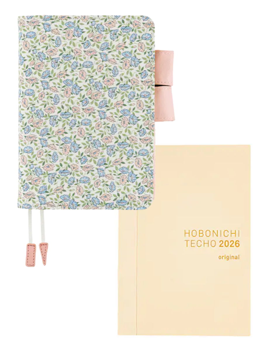 Hobonichi Techo A6 Cover Liberty Fabrics Sasha Kiora