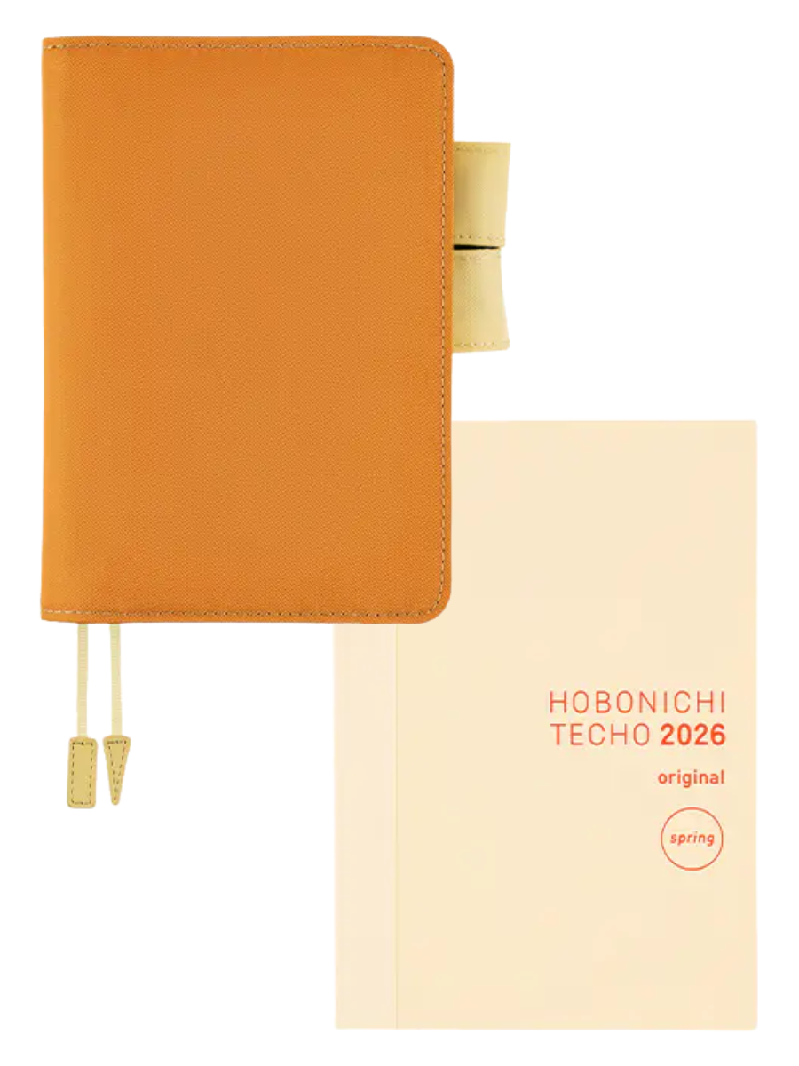 Hobonichi Techo Colors Butterscotch Cover Original Size A6 Polyester Planner Cover