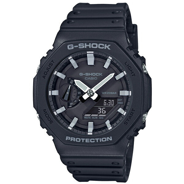 CASIO G-SHOCK GA-2100-1AJF Carbon Core Analog-Digital Watch